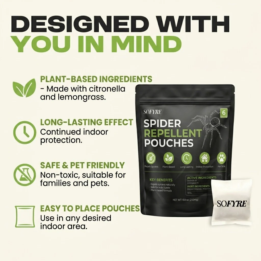 Spider Repellent Pouches - Image 6